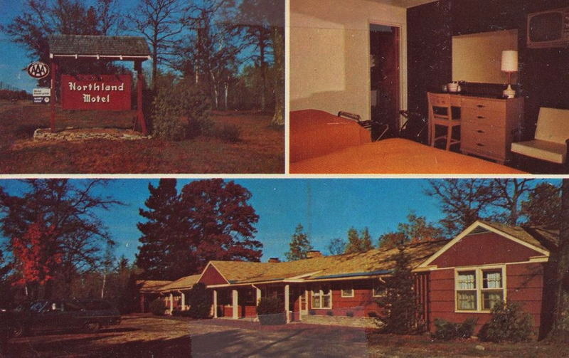 Alpine Country Inn (Northland Motel) - Old Postcard (newer photo)